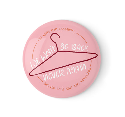 Never Again Button
