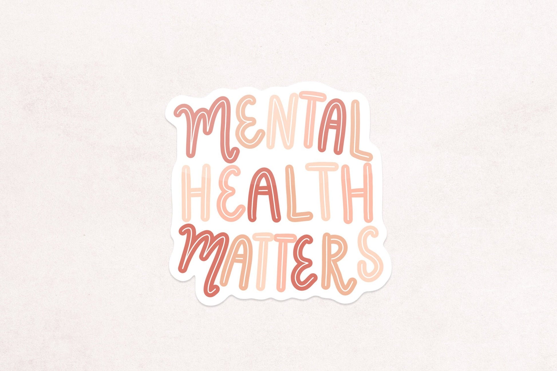Mental Health Matters Sticker