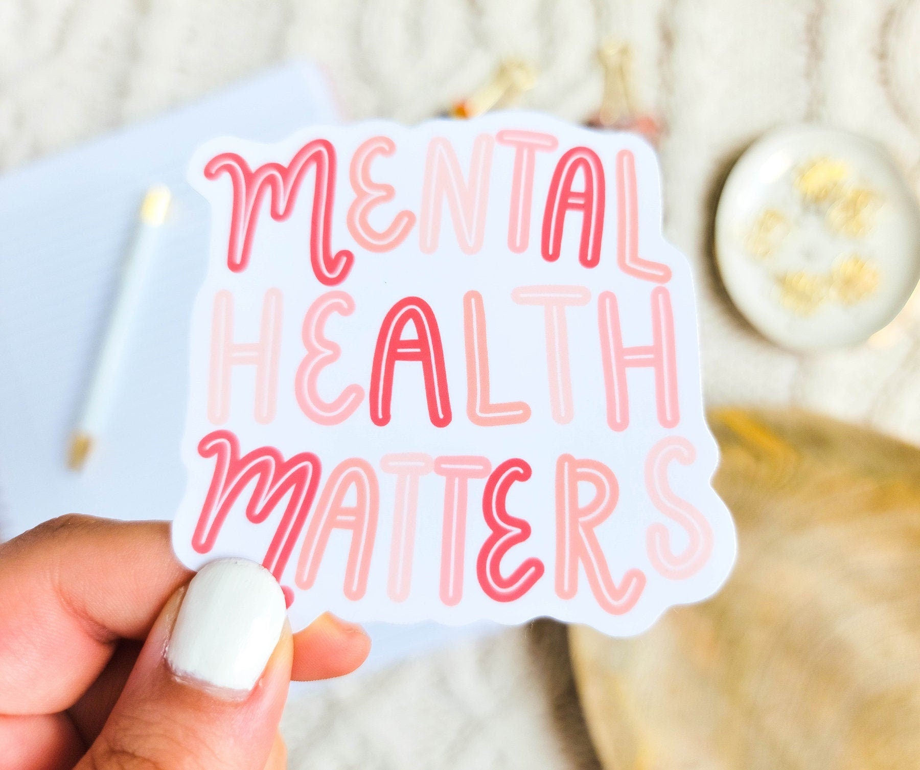 Mental Health Matters Sticker
