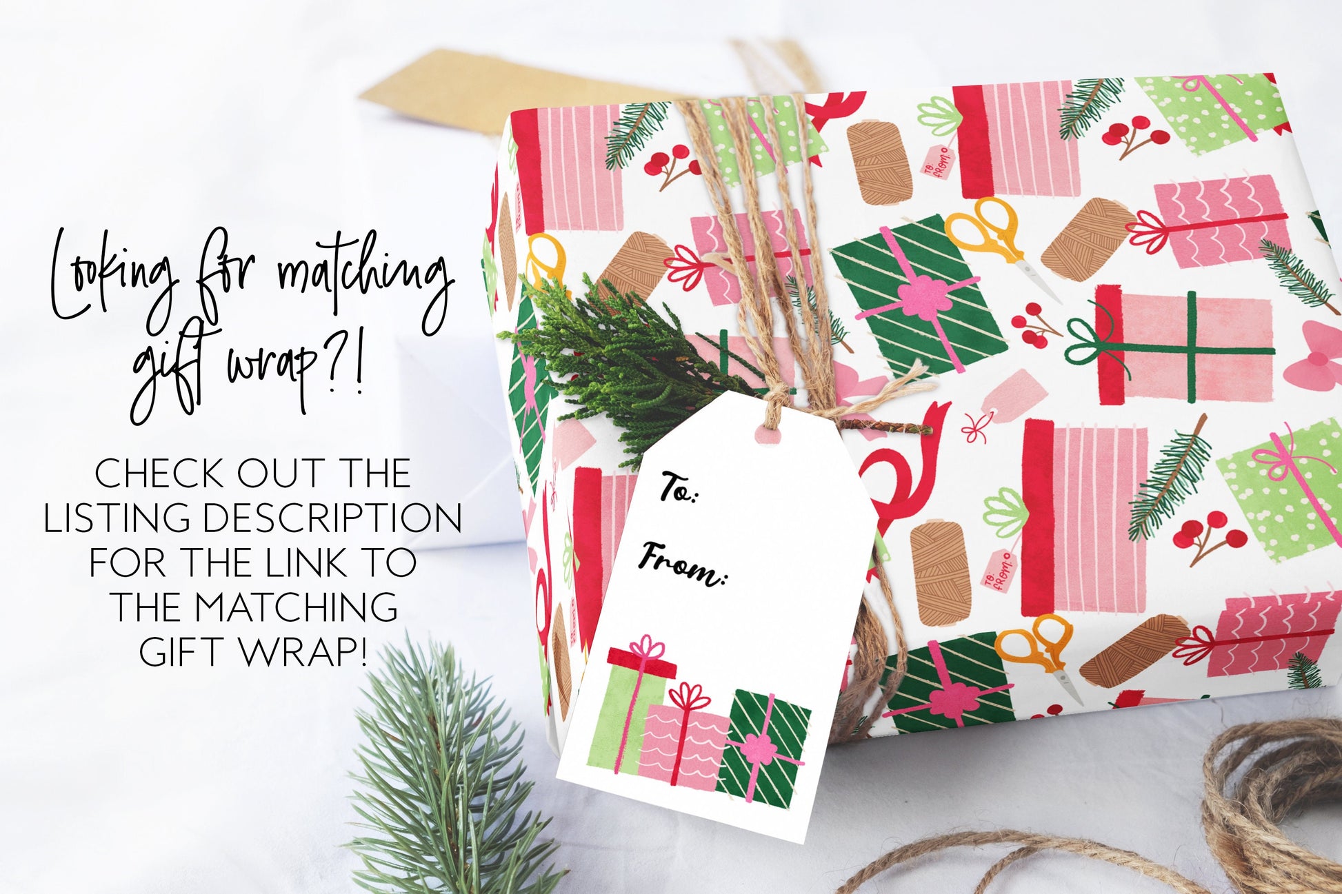 Present Gift Tag Set